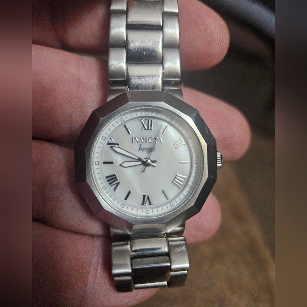 Invicta Angel Silver Watch (Women's)
